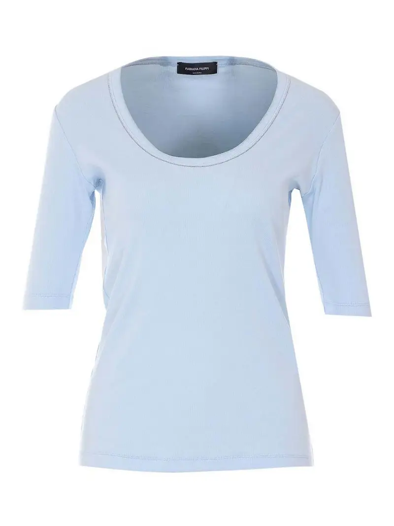 Fabiana Filippi T-shirt Blu 4184420