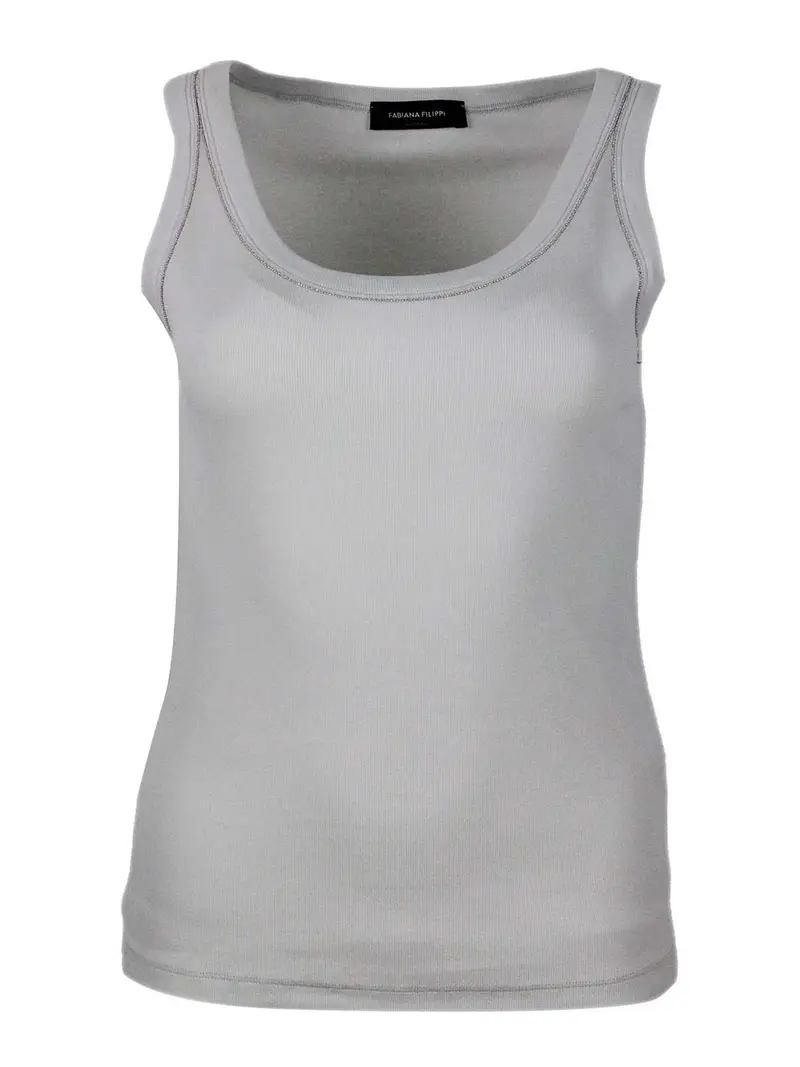 Fabiana Filippi T-shirt Grigio 3294479