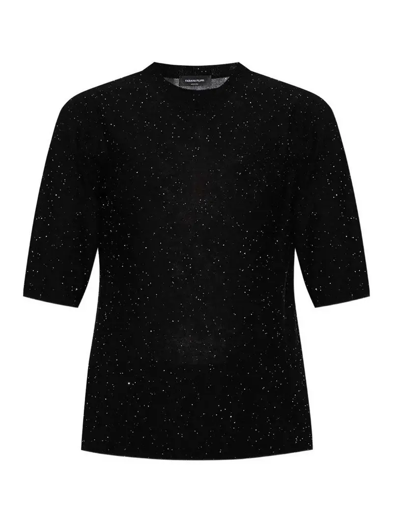 Fabiana Filippi Top Nero 3866091