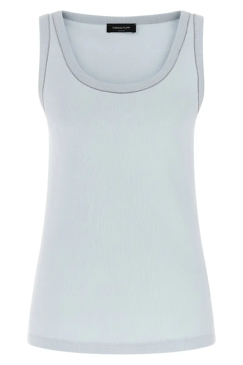 Fabiana Filippi Top Azzurro 3927910