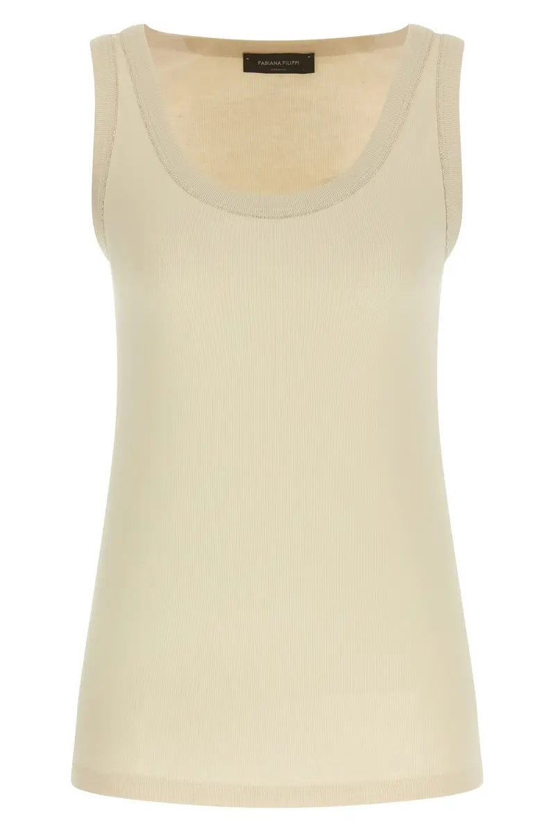 Fabiana Filippi Top Beige 4074035