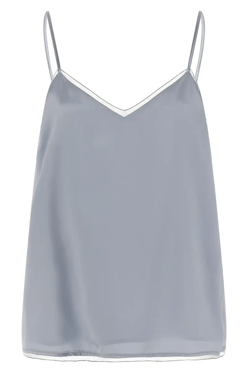 Fabiana Filippi Top Azzurro 3927911