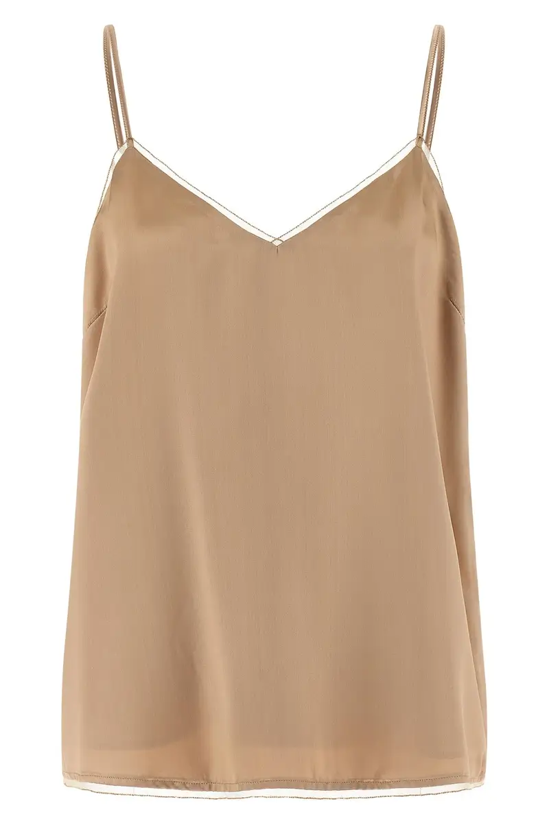 Fabiana Filippi Top Beige 4032031