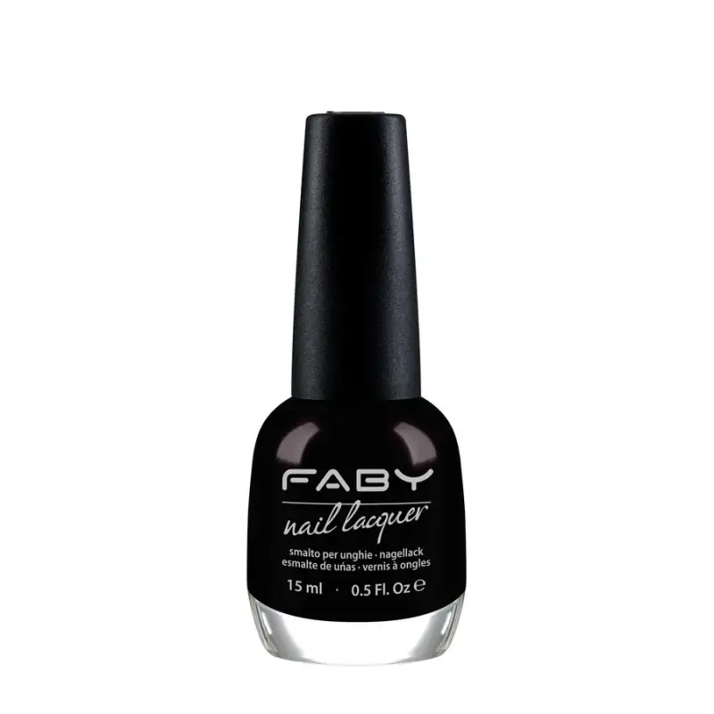 Smalti Nail Lacquer black is black - Smalto