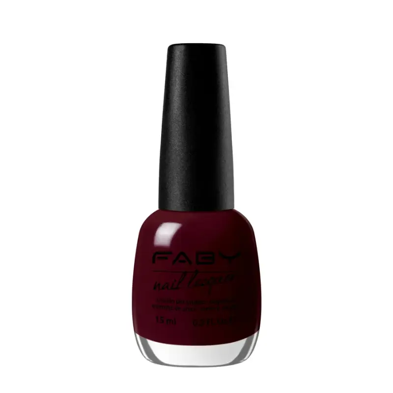 Smalti Nail Lacquer rouge foncé - Smalto Rouge foncé