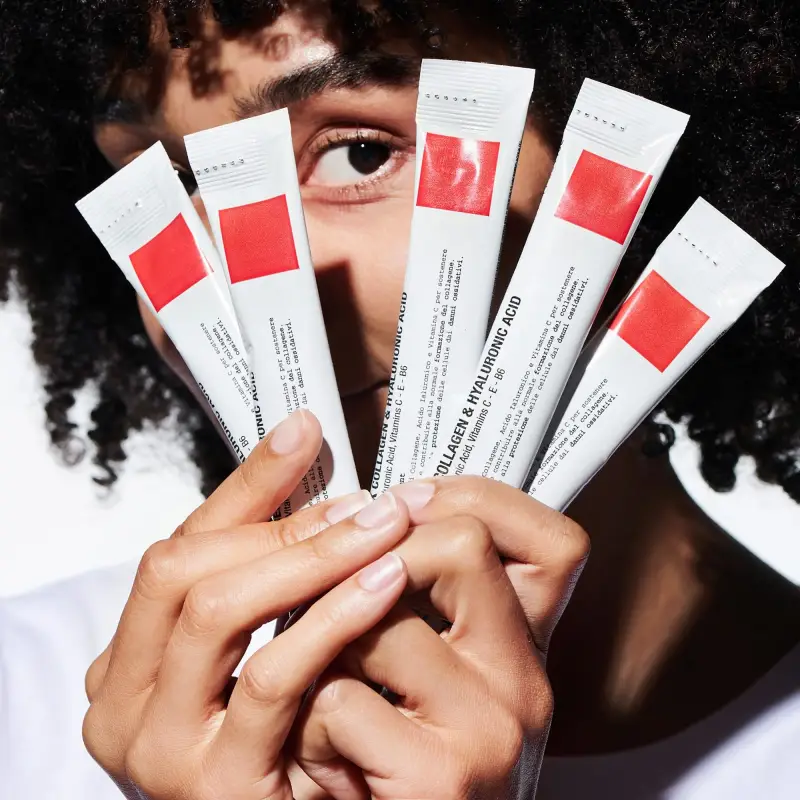 Integratori Pure Drink Collagen & Hyaluronic Acid - Integratori corpo miniatura 4