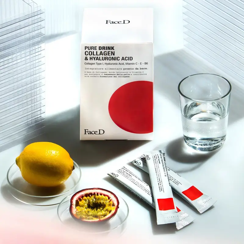 Integratori Pure Drink Collagen & Hyaluronic Acid - Integratori corpo miniatura 5