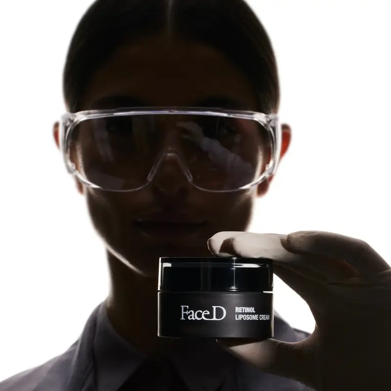 Retinol Crema Liposomi di Retinolo - Trattamento antietà pelli mature, Crema antirughe miniatura 3