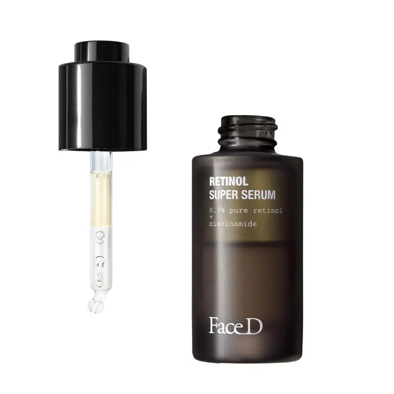 Retinol Super Siero di Retinolo - Trattamento antietà pelli mature, Siero antirughe miniatura 2