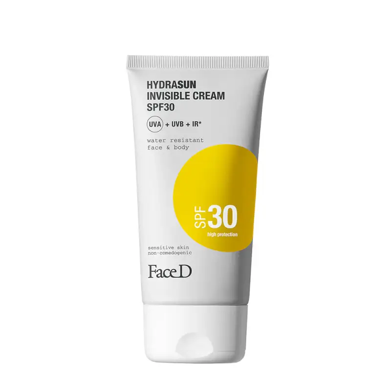 Solari Hydrasun Invisible Cream SPF30 - Crema solare,Protezione solare viso,Solari alta protezione
