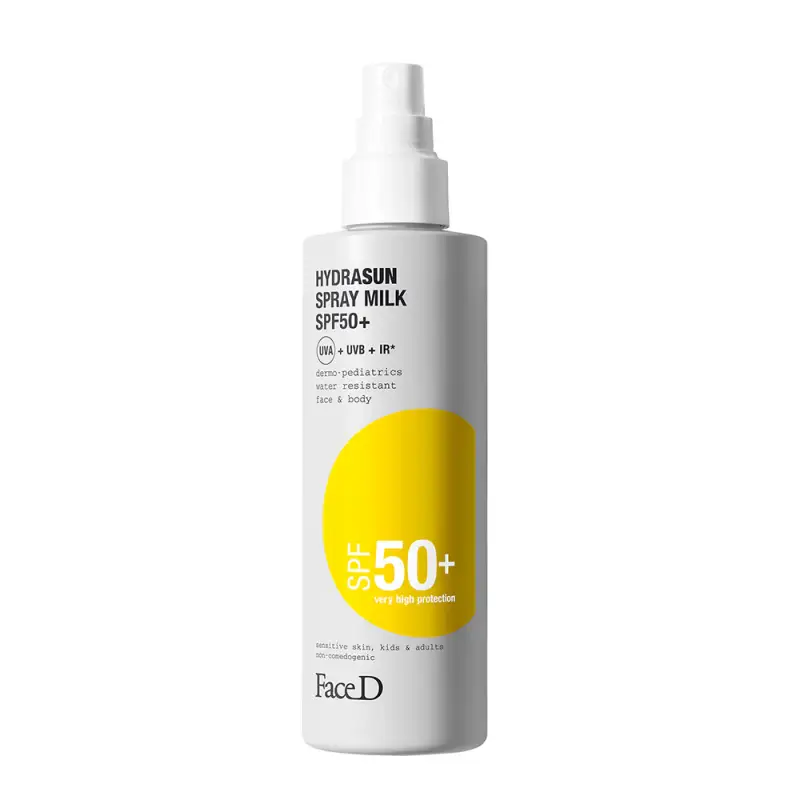 Solari Hydrasun Spray Milk SPF50+ - Protezione solare viso, Solari alta protezione miniatura 2