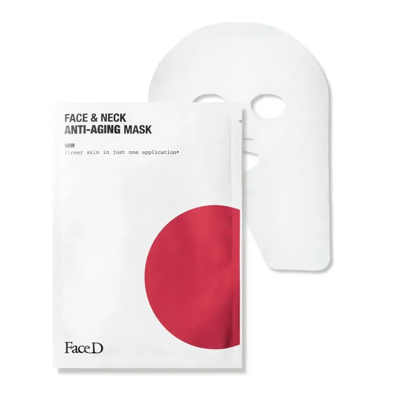 Viso Face & Neck Anti-Aging Mask - Trattamento antietà pelli mature, Maschera viso idratante miniatura 2