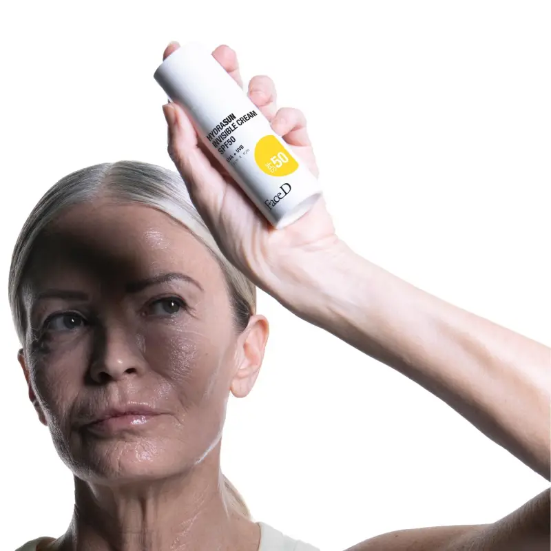 Viso Hydrasun Invisible Cream SPF50 - Protezione solare viso miniatura 3