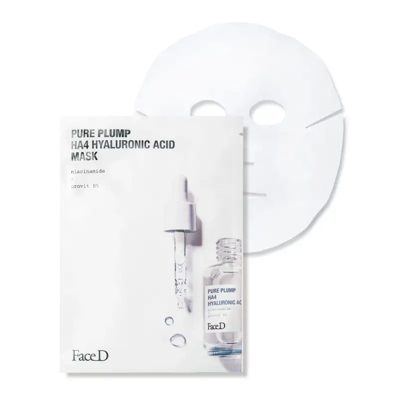 Viso Pure Plump HA4 Hyaluronic Acid Mask - Maschera viso idratante miniatura 2