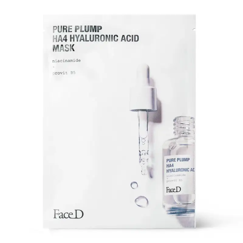 Viso Pure Plump HA4 Hyaluronic Acid Mask - Maschera viso idratante