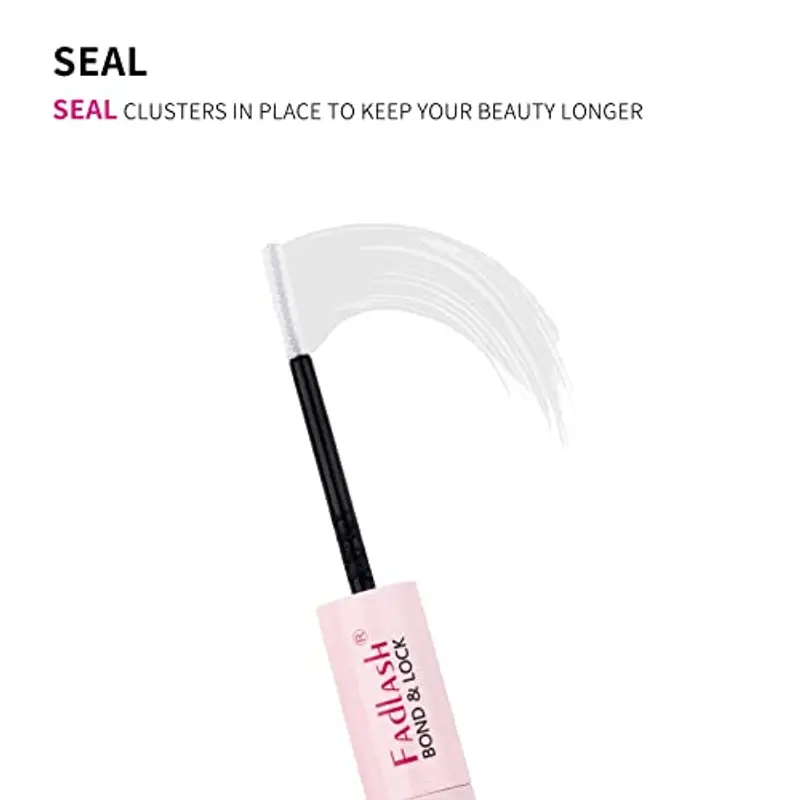 FADLASH Colla per Ciglia a Grappolo Individuale Lash Bond and Seal Colla Adesiva per Ciglia Cluster Lunga Durata 48-72 Ore Colla per Ciglia miniatura 3