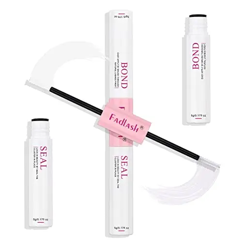 FADLASH Colla per Ciglia Grappolo o Individuali Finte Lash Bond and Seal Cluster Trasparente + Sigillante miniatura 2