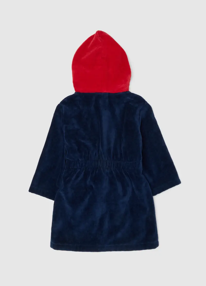 Accappatoio In Puro Cotone Multicolor Da Neonato Con Design Spider-man, Bambino, Multicolor miniatura 2