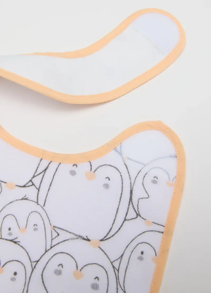 Bavetta Multicolor In Misto Cotone, Unisex, Bianco, .U miniatura 2