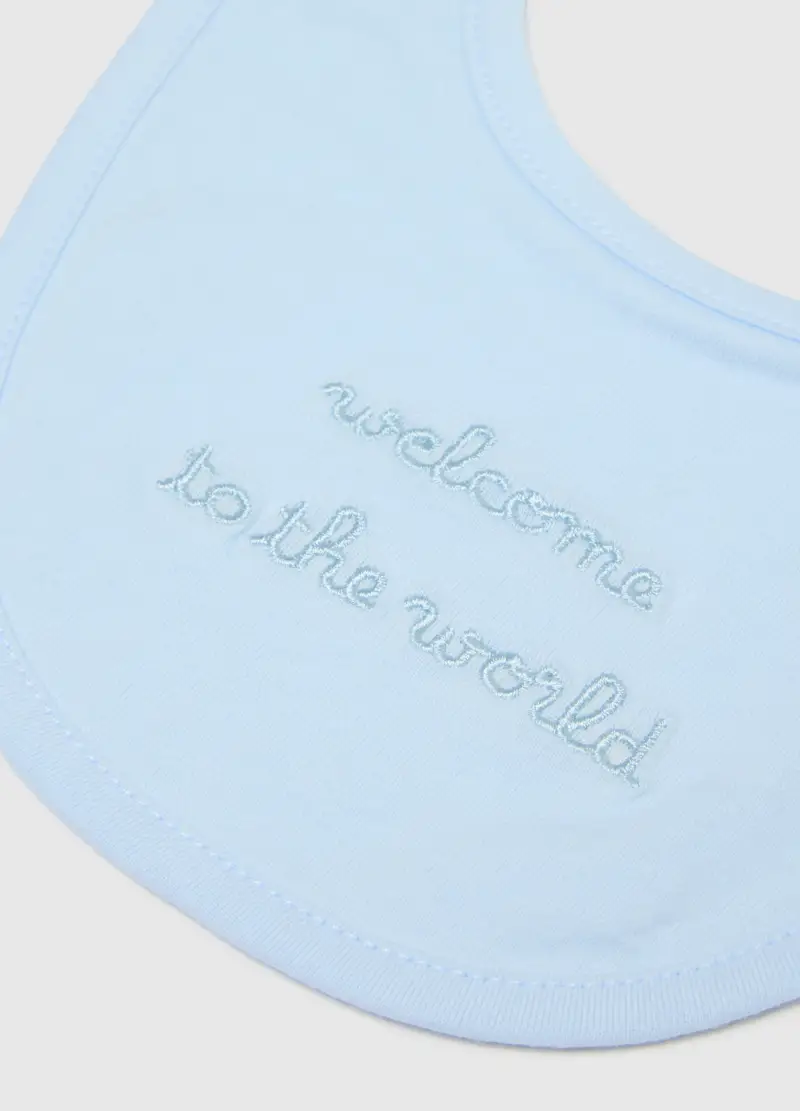 Bavette In Puro Cotone Multicolor Per Neonati, Neonato, Multicolor, .U miniatura 2