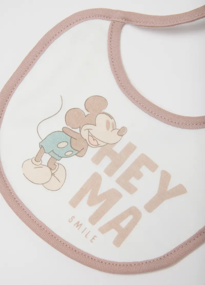 Bipack Bavette Da Neonato In Puro Cotone Multicolor Con Stampa Disney, Unisex, Multicolor, .U miniatura 2