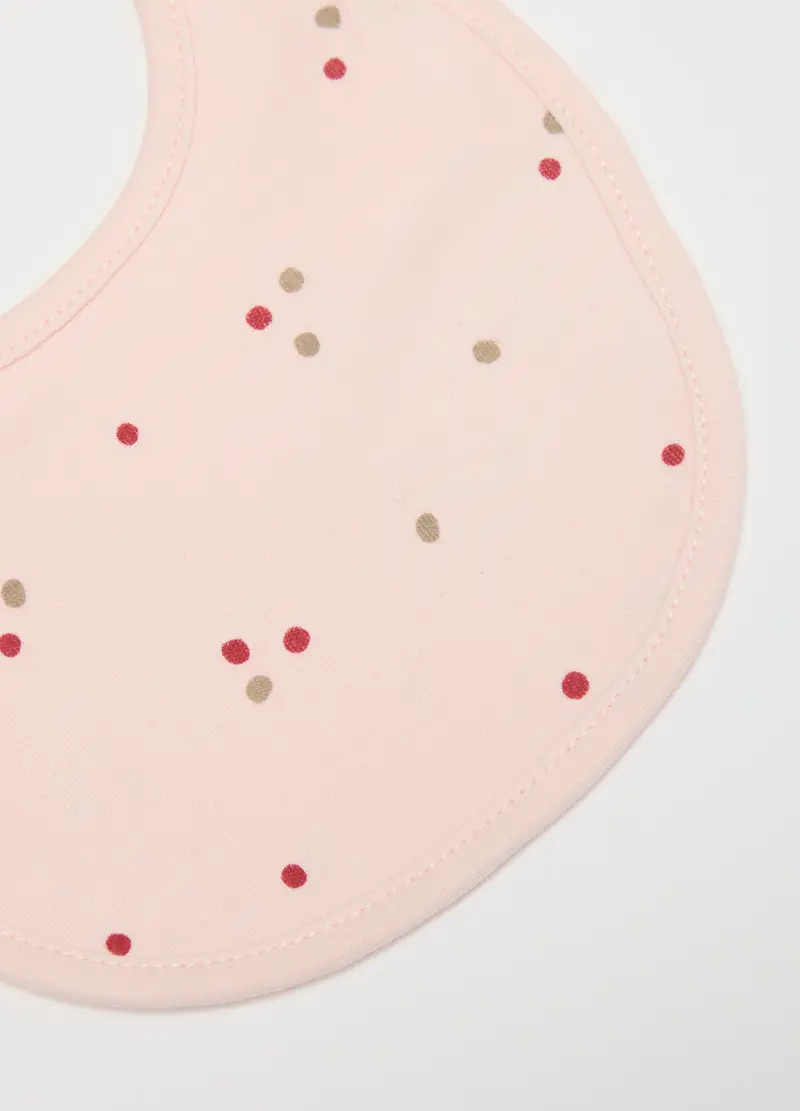 Bipack Bavette Da Neonato In Puro Cotone Multicolor, Multicolor, U miniatura 3