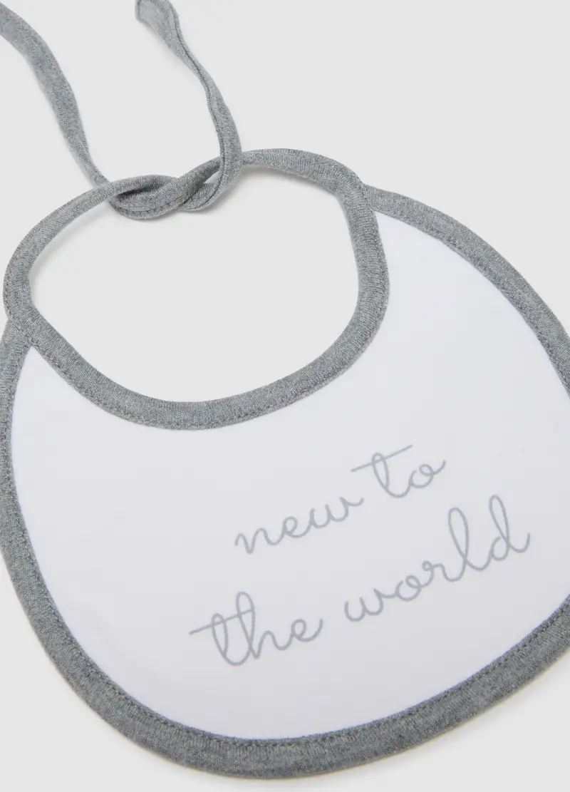 Bipack Bavette Da Neonato In Puro Cotone Multicolor, Unisex, Multicolor, .U miniatura 2