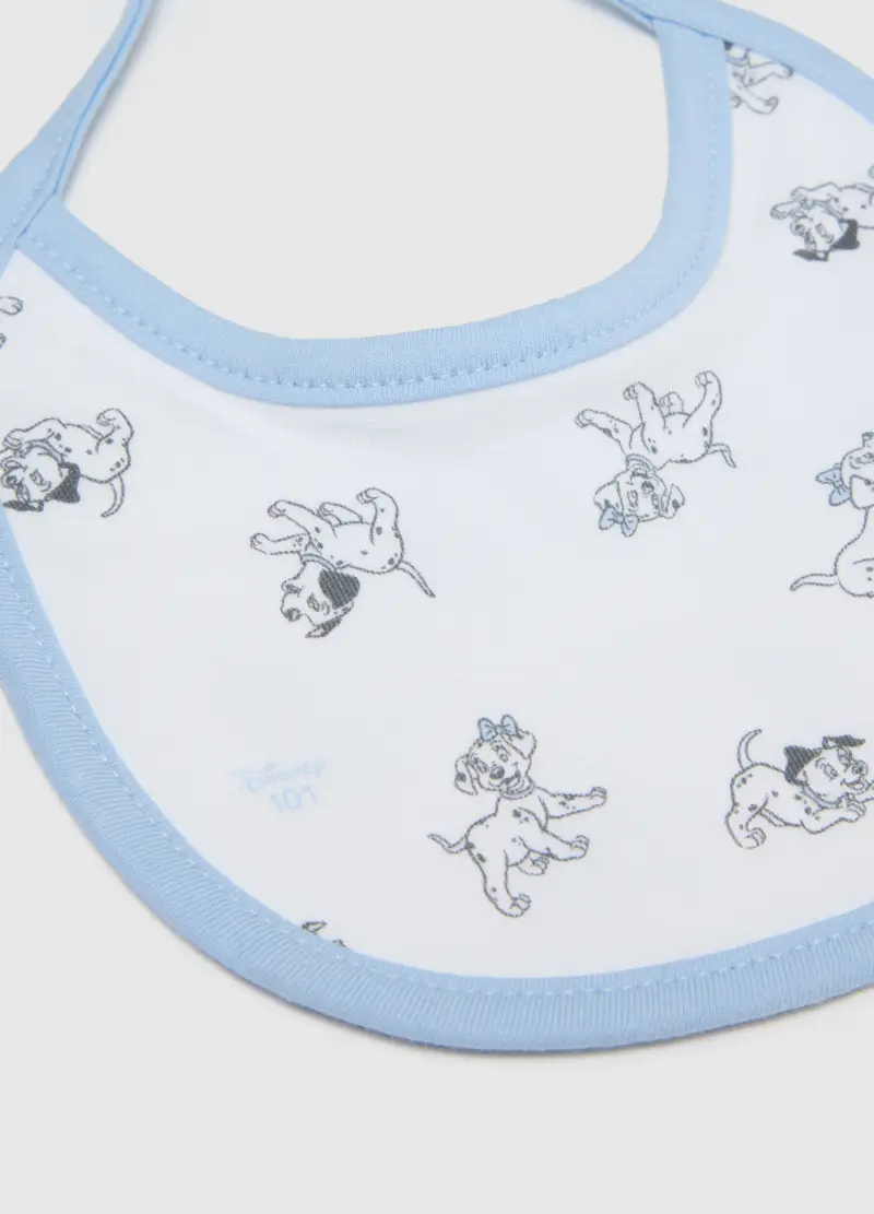 Bipack Bavette Multicolor Da Neonato In Puro Cotone Con Stampe Disney, Multicolor, .U miniatura 2