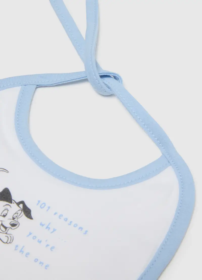 Bipack Bavette Multicolor Da Neonato In Puro Cotone Con Stampe Disney, Multicolor, .U miniatura 3