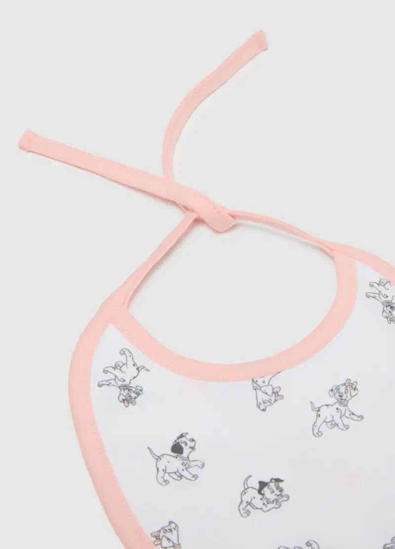 Bipack Bavette Multicolor Da Neonato In Puro Cotone Con Stampe Disney, Neonata, Multicolor, .U miniatura 2