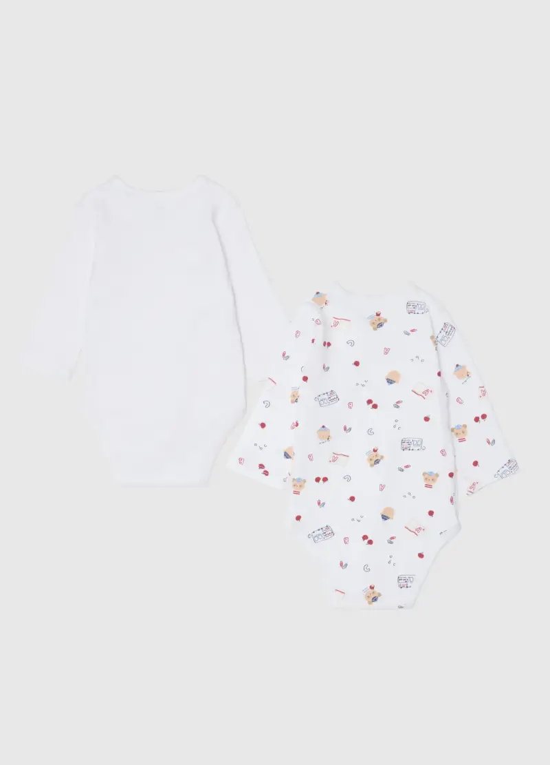 FAGOTTINO Body neonato Neonato Bianco 3048110 miniatura 2