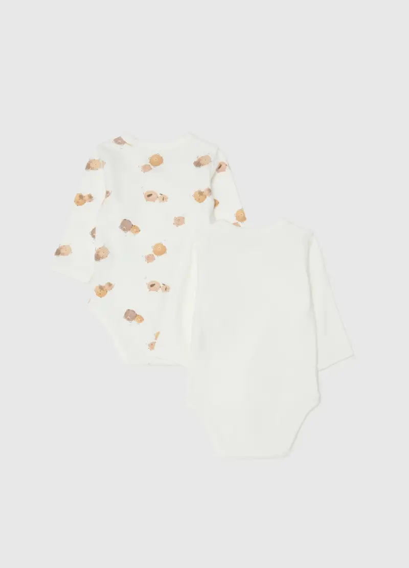 FAGOTTINO Body neonato Neonato Bianco 3004877 miniatura 2