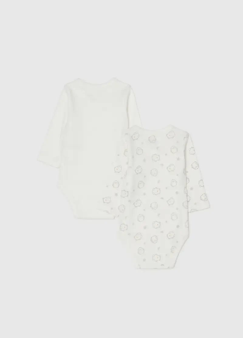 FAGOTTINO Body neonato Neonato Bianco 3289384 miniatura 2