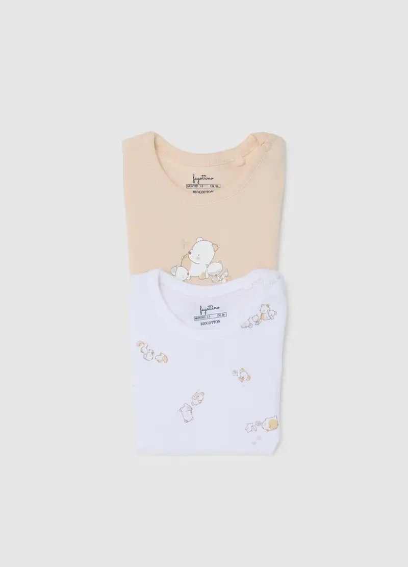 FAGOTTINO Body Neonato Multicolore 4328618 miniatura 3