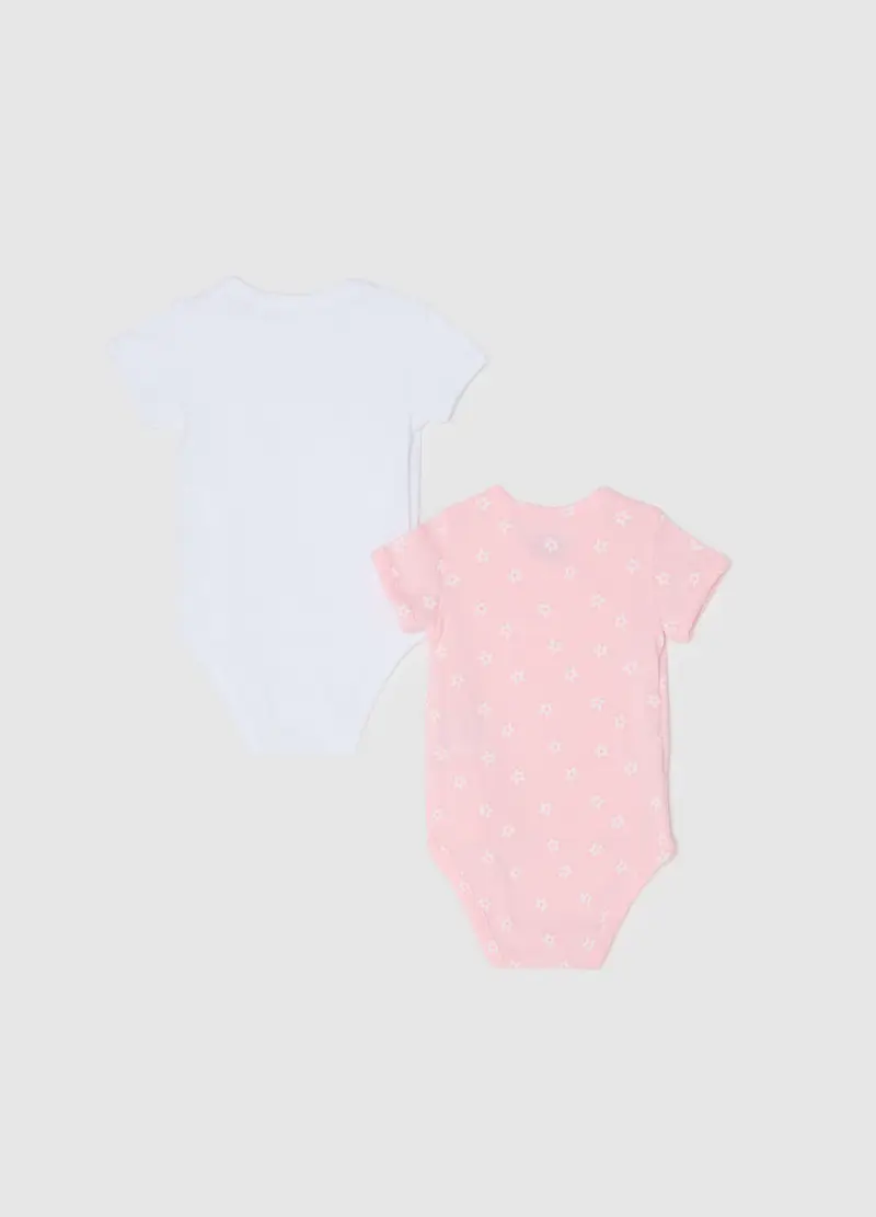 Bipack Body In Puro Cotone Multicolor Da Neonata, Multicolor miniatura 2