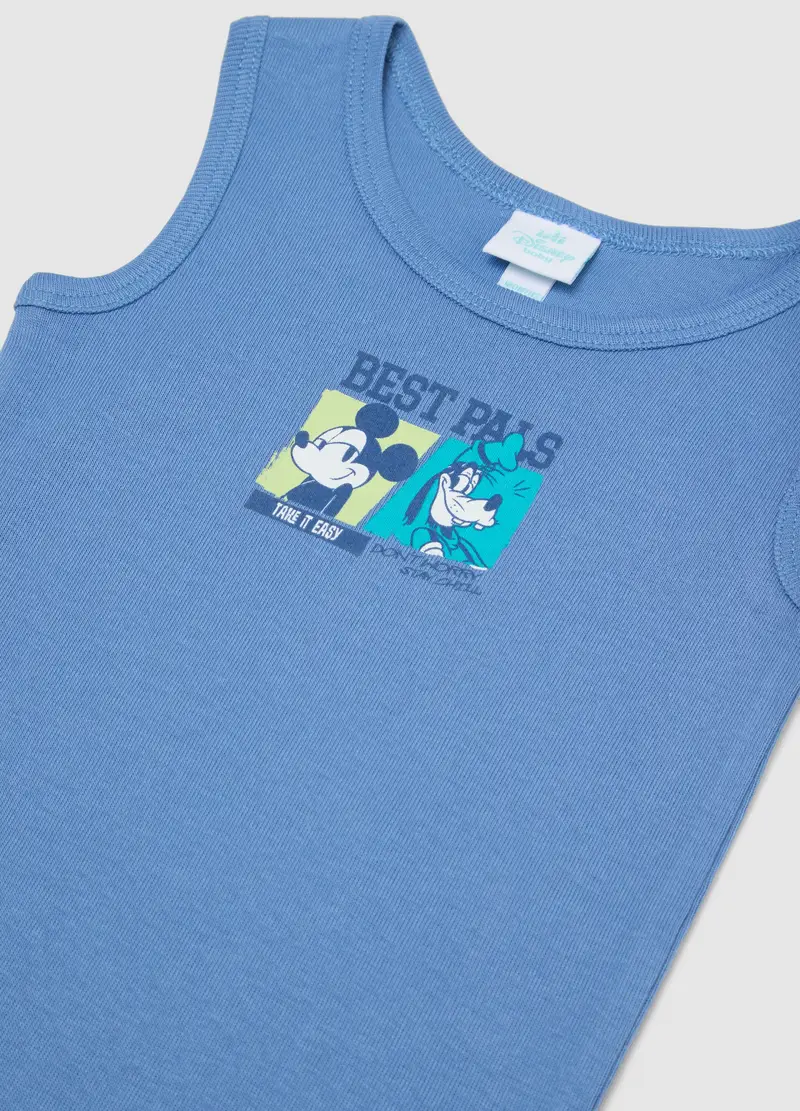 Bipack Body Senza Maniche In Puro Cotone Multicolor Da Neonato Topolino, Bambino, Multicolor miniatura 3