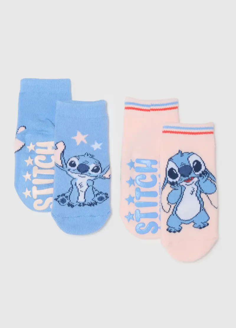 Bipack Calzini Multicolor Da Neonata In Misto Cotone Con Stampa, Bambina, Multicolor