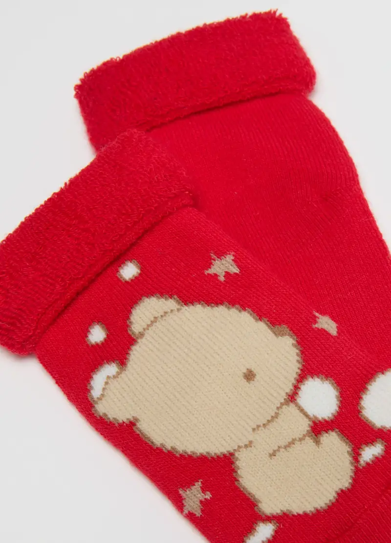 Bipack Calzini Multicolor Da Neonato In Misto Cotone Con Stampa, Unisex, Multicolor miniatura 3