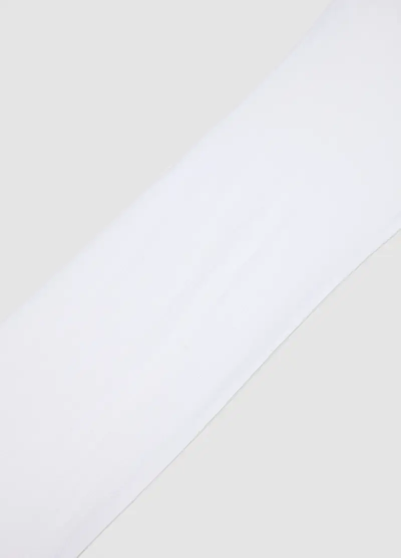 Bipack Collant Elasticizzati Bianchi Da Neonata, Bambina, Bianco miniatura 3