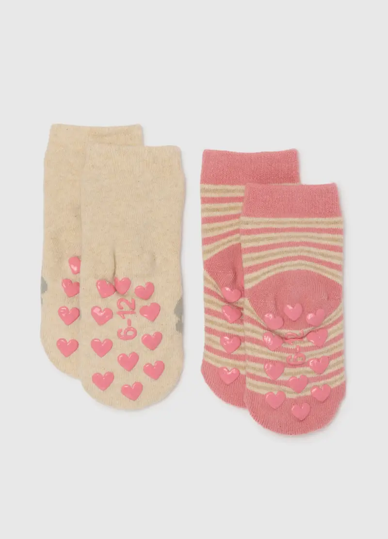 Bipack Di Calzini Da Neonata Multicolor Con Koala, Bambina, Beige miniatura 2