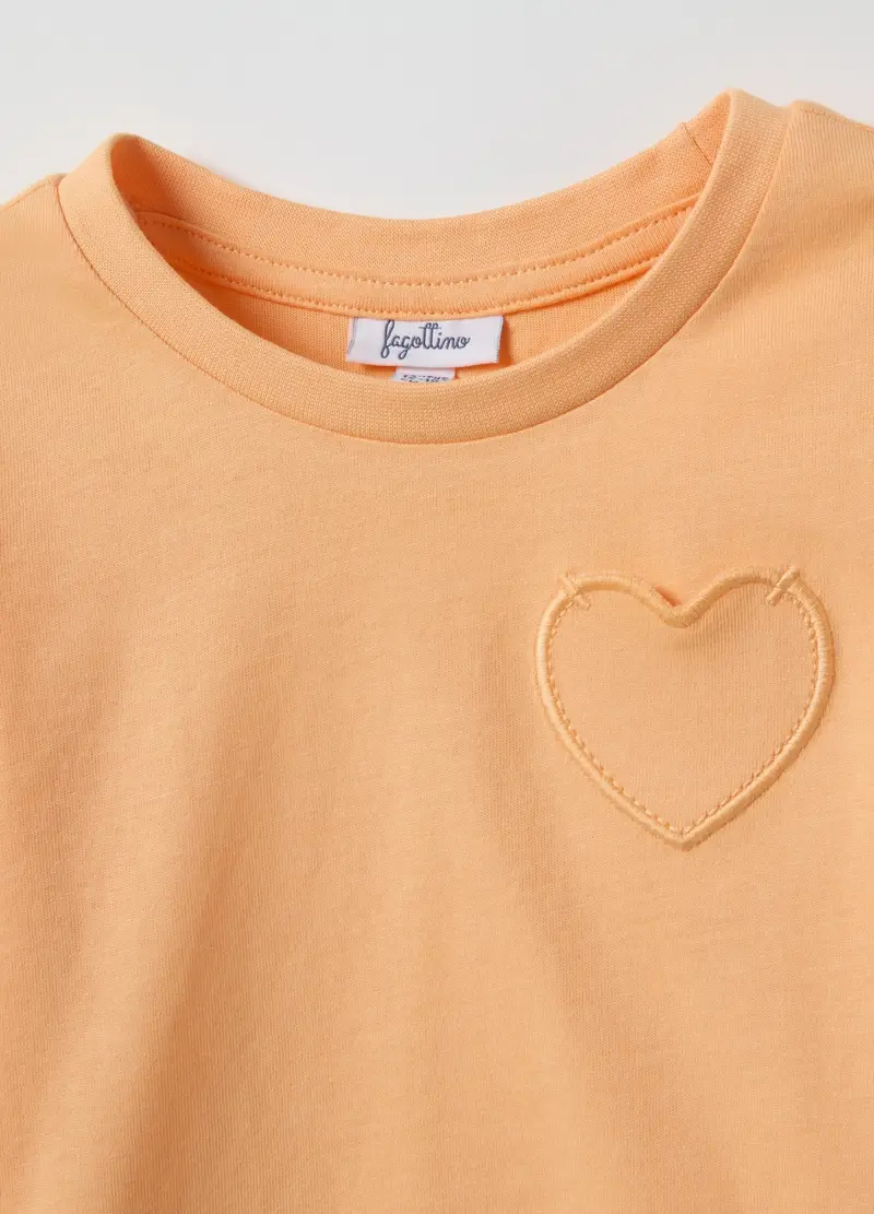 Bipack Magliette In Puro Cotone Multicolor Da Bimba Regular Fit, Bambina, Multicolor miniatura 3