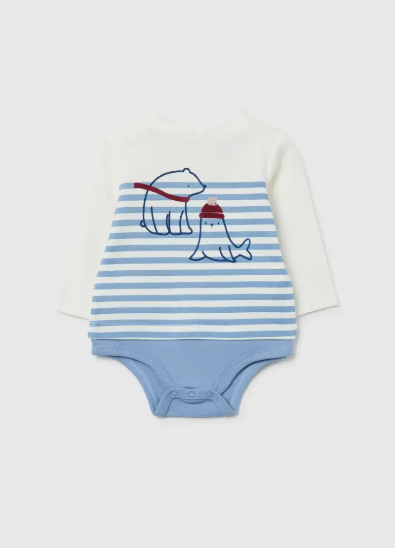 FAGOTTINO Body Neonato Multicolore 3509853