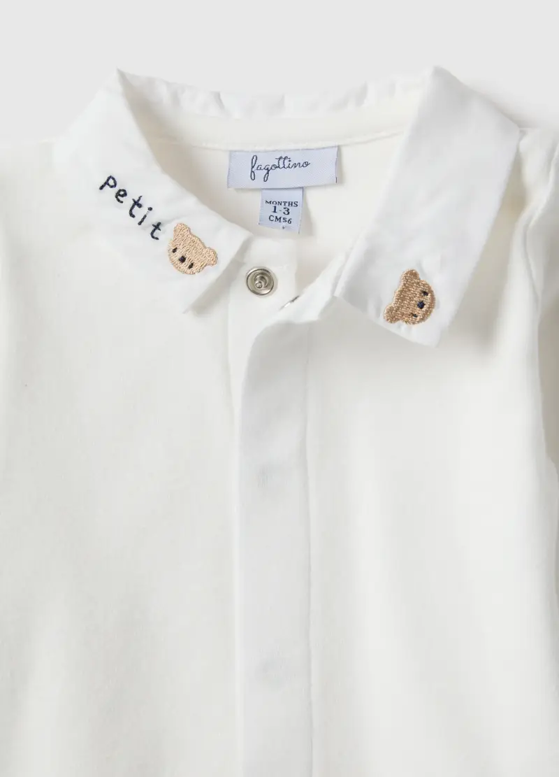 FAGOTTINO Body neonato Neonato Bianco 4011373 miniatura 3