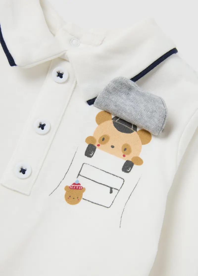 FAGOTTINO Body Bianco 1293420 miniatura 2