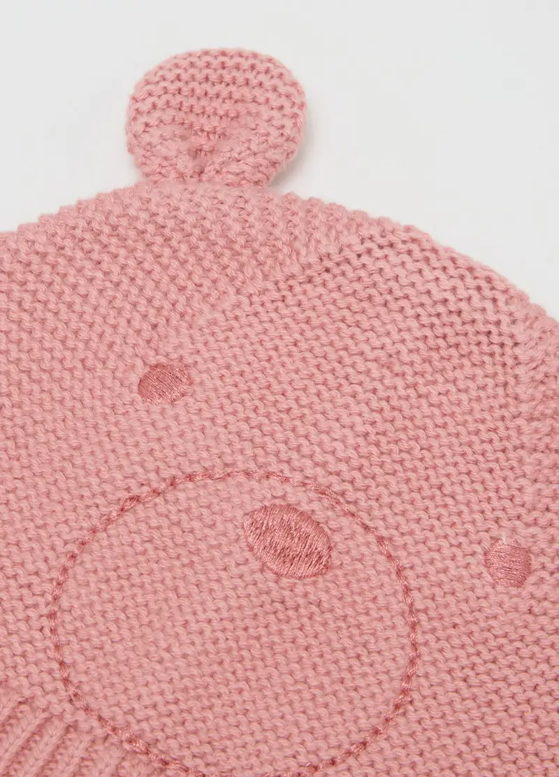 FAGOTTINO, Cappellino Da Neonato In Puro Cotone Rosa, Rosa, Taglia: ONE SIZE miniatura 2