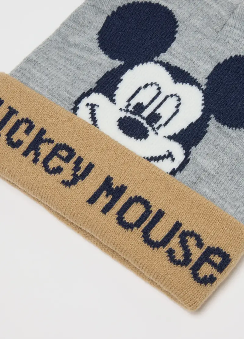 Cappellino Grigio Con Topolino Per Bambino, Grigio miniatura 3