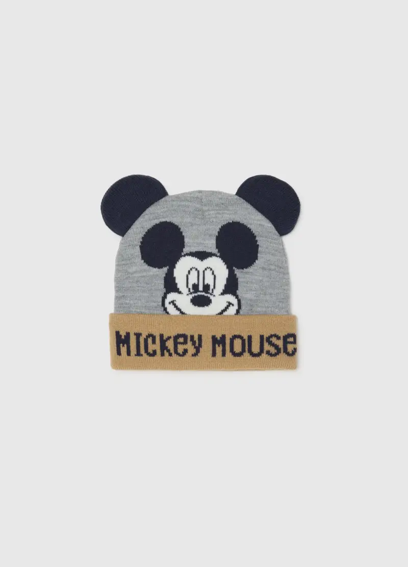 Cappellino Grigio Con Topolino Per Bambino, Grigio