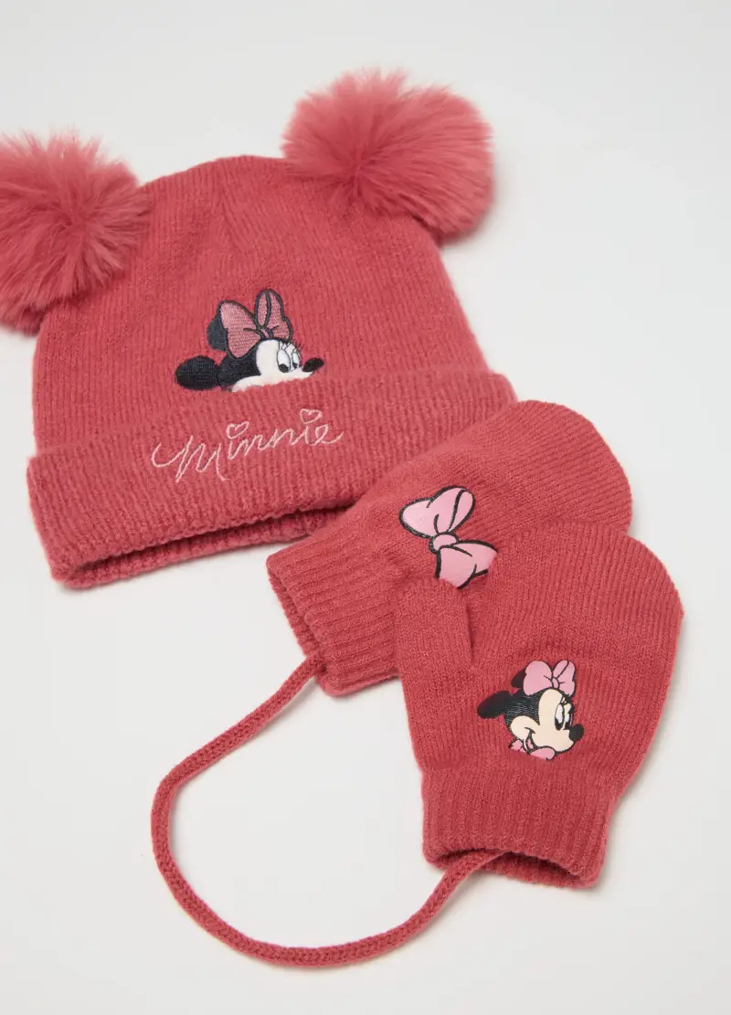 Cappello Da Bimba Rosa Con Pompon, Bambina, Rosa miniatura 3