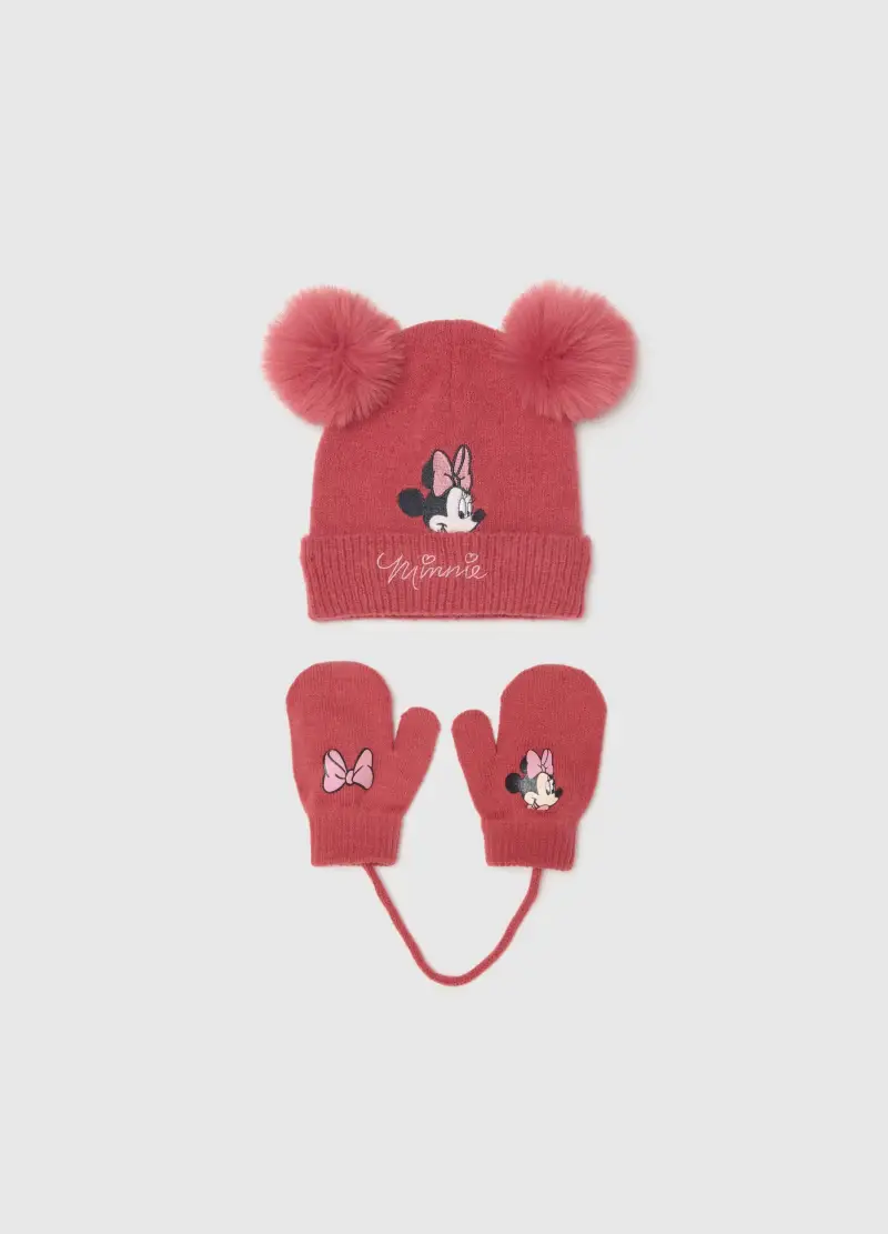 Cappello Da Bimba Rosa Con Pompon, Bambina, Rosa