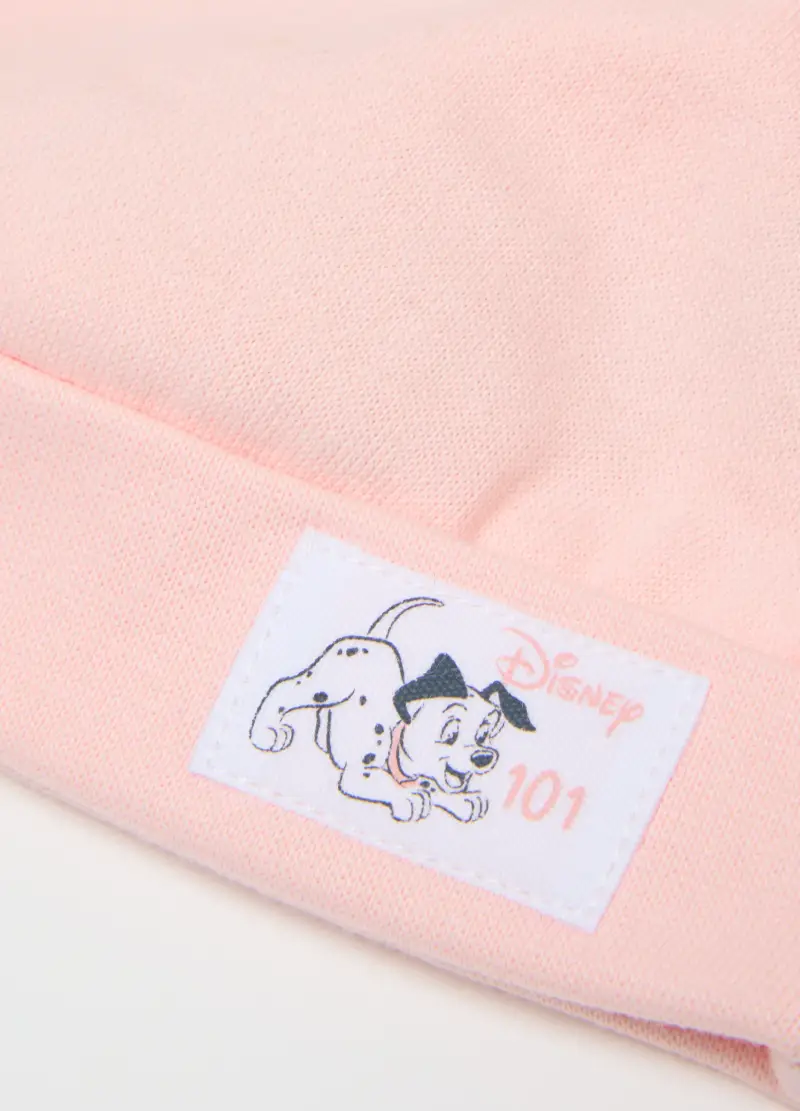 Cappello Rosa Da Neonata In Puro Cotone Con Orecchie, Rosa miniatura 2